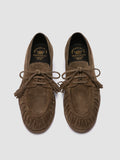 SOLITUDE 116_W - Brown Suede Derby Shoes