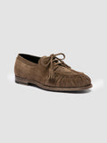SOLITUDE 116_W - Brown Suede Derby Shoes