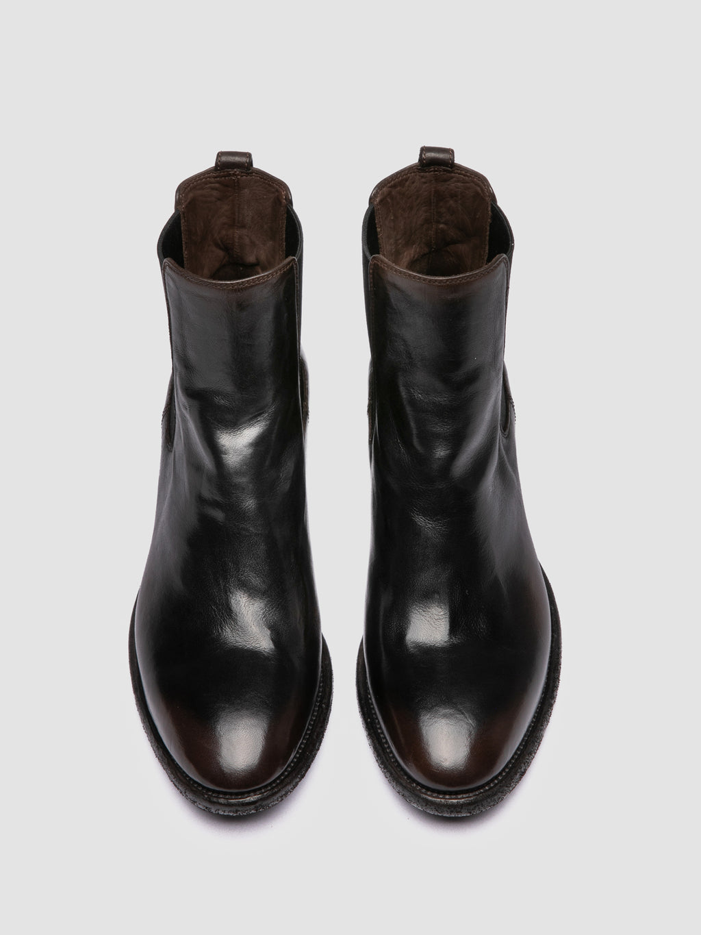 SONEGAL DD 001 - Brown Leather Chelsea Boots - image OCDSOND001IGN18V572360 - 2