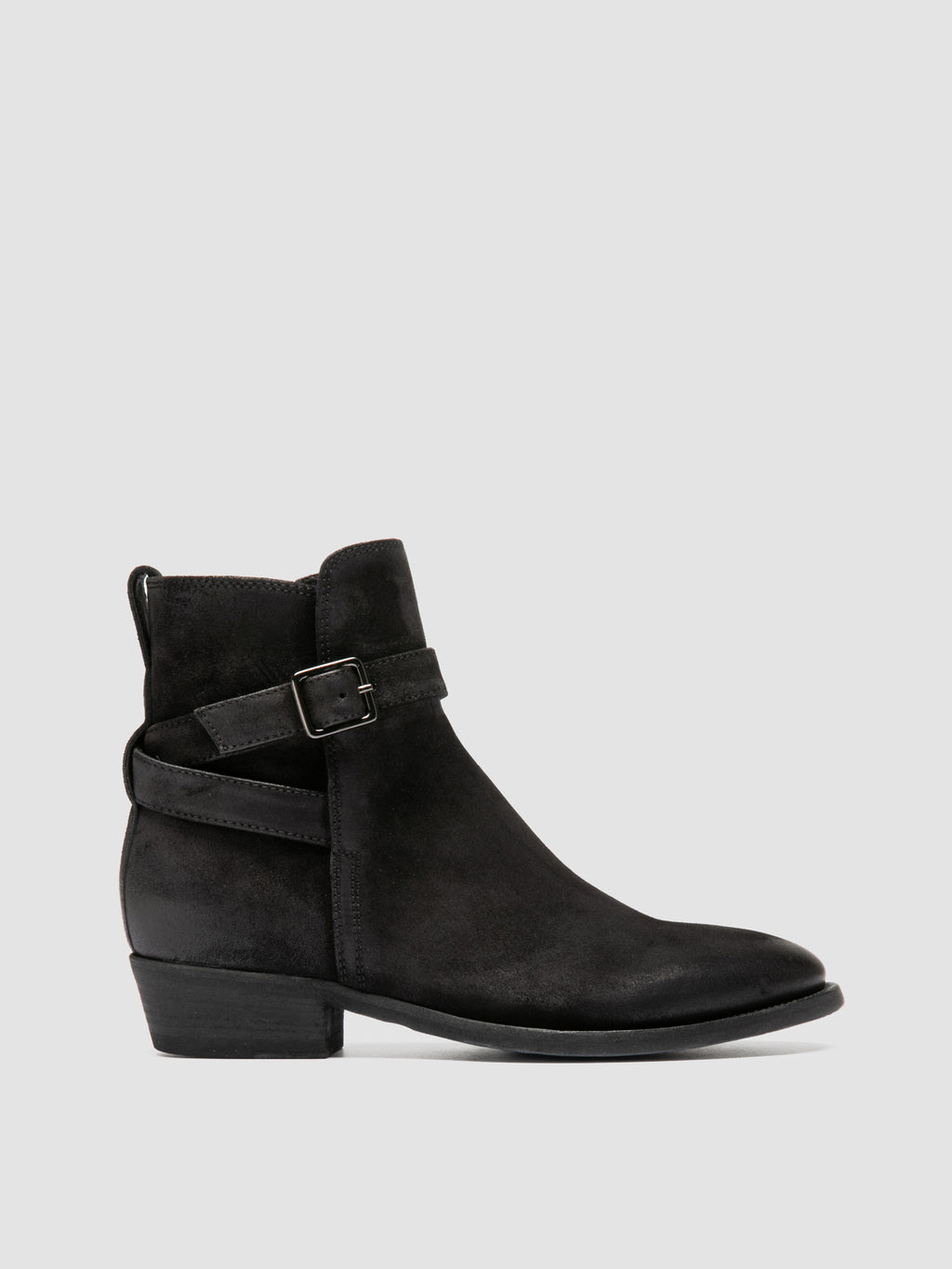 SONEGAL DD 002 - Schwarze Wildlederstiefel mit Reißverschluss - image OCDSOND002LC1811000360 - 1