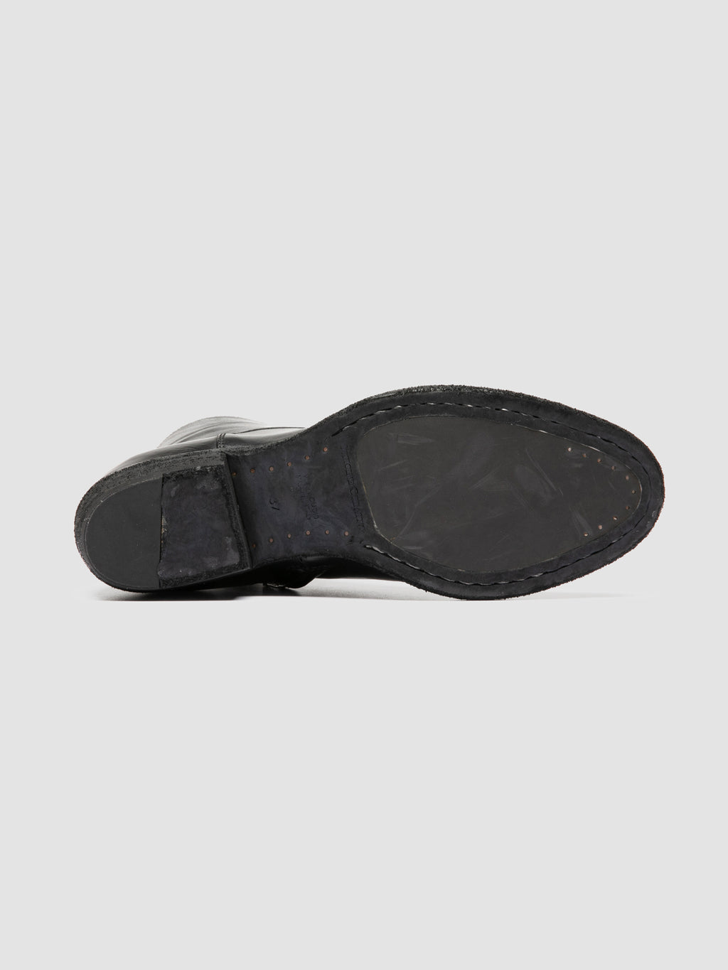 SONEGAL DD 003 - Black Leather Zip Boots