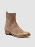 SONEGAL DD 003 - Brown Suede Zip Boots