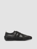 SUBSIDE 104_W - Black Suede and Leather Low Top Sneakers - image OCDSUBS104LC2211000370 - 1