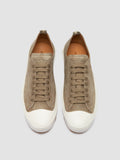 VULCAN 101 - Low-Top-Sneaker aus braugrauem Wildleder