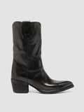 WANDAL DD/104 - Black Leather Zipped Boots - image OCDWANL104IGN18V577370 - 1