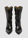 WANDAL DD/104 - Black Leather Zipped Boots - image OCDWANL104IGN18V577370 - 2