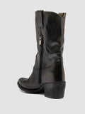 WANDAL DD/104 - Black Leather Zipped Boots - image OCDWANL104IGN18V577370 - 4