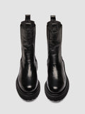 WISAL DD 107 - Black Leather Chelsea Boots