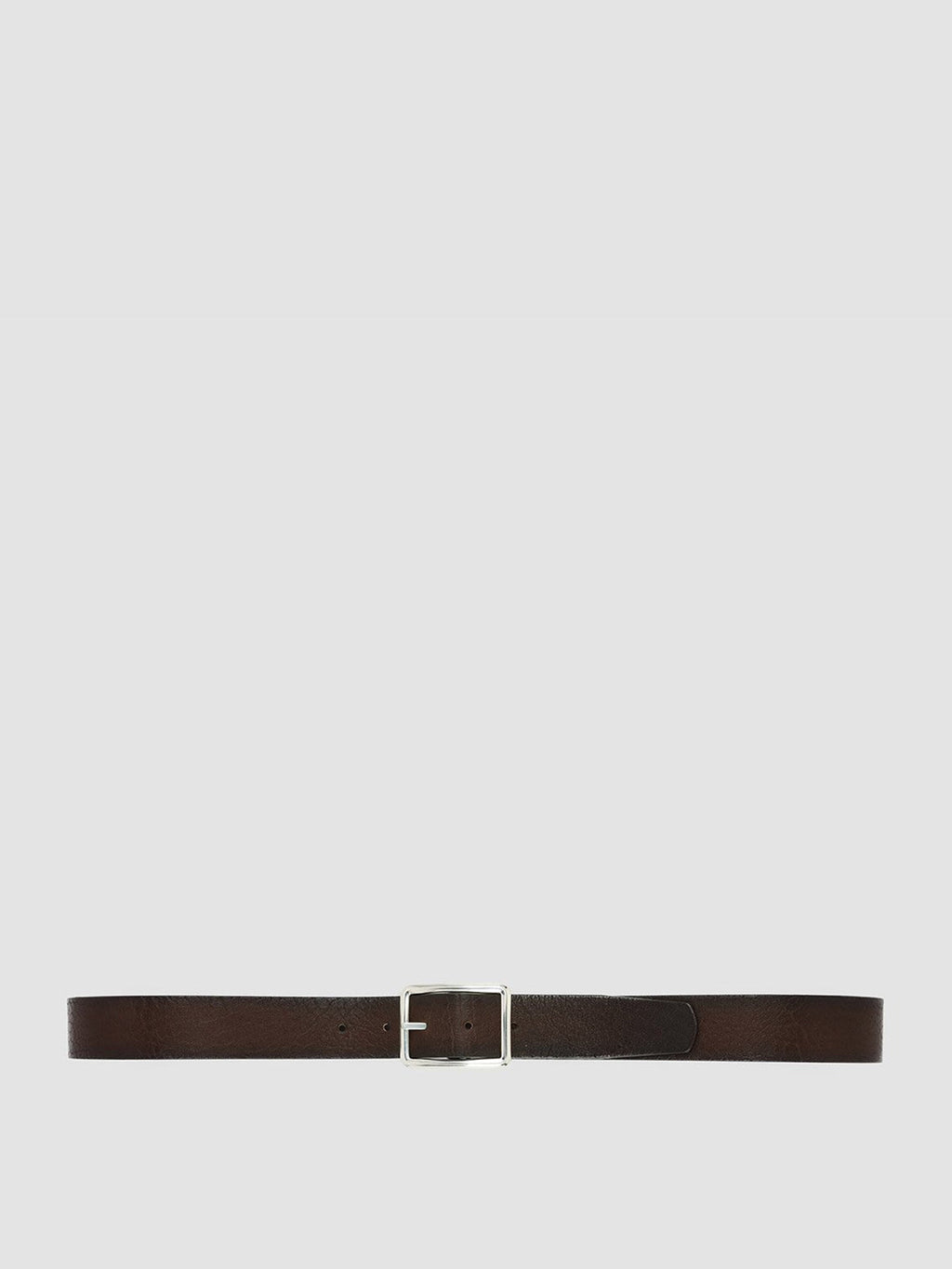OC STRIP 10 - Brown Leather Belt - image OCFSTRI10TAPCAE241000 - 1