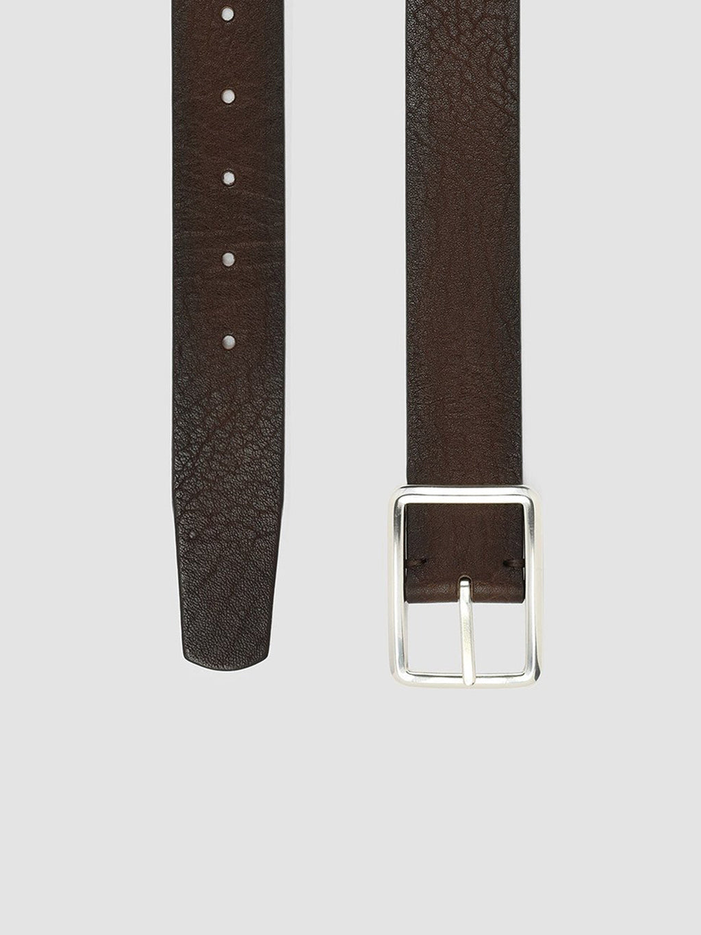OC STRIP 10 - Brown Leather Belt - image OCFSTRI10TAPCAE241000 - 2