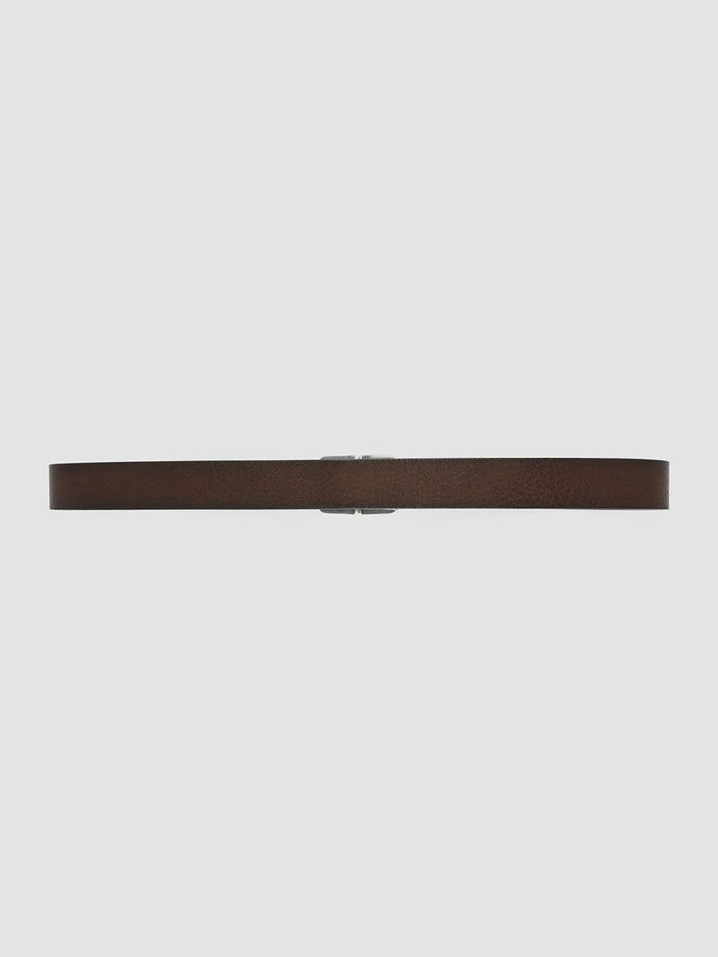 OC STRIP 10 - Brown Leather Belt - image OCFSTRI10TAPCAE241000 - 3