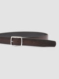 OC STRIP 10 - Brown Leather Belt - image OCFSTRI10TAPCAE241000 - 4