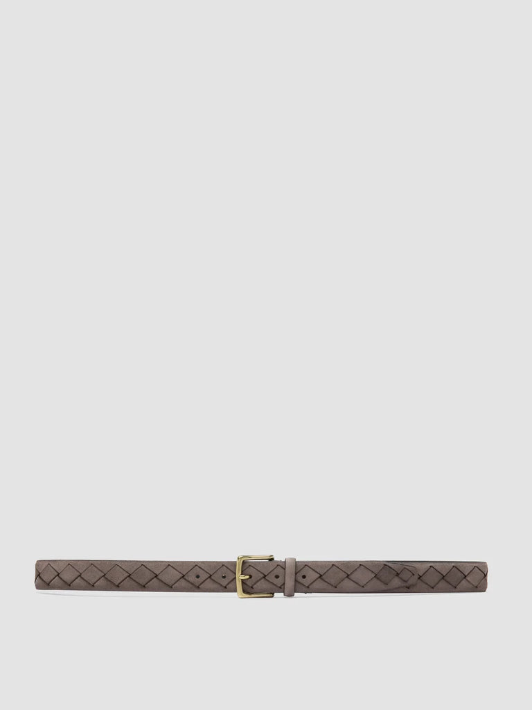 OC STRIP 29 - Grey Woven Suede Belt