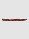 OC STRIP 064 - Brown Woven Leather Belt - image OCFSTRI64CULVAD212750 - 3