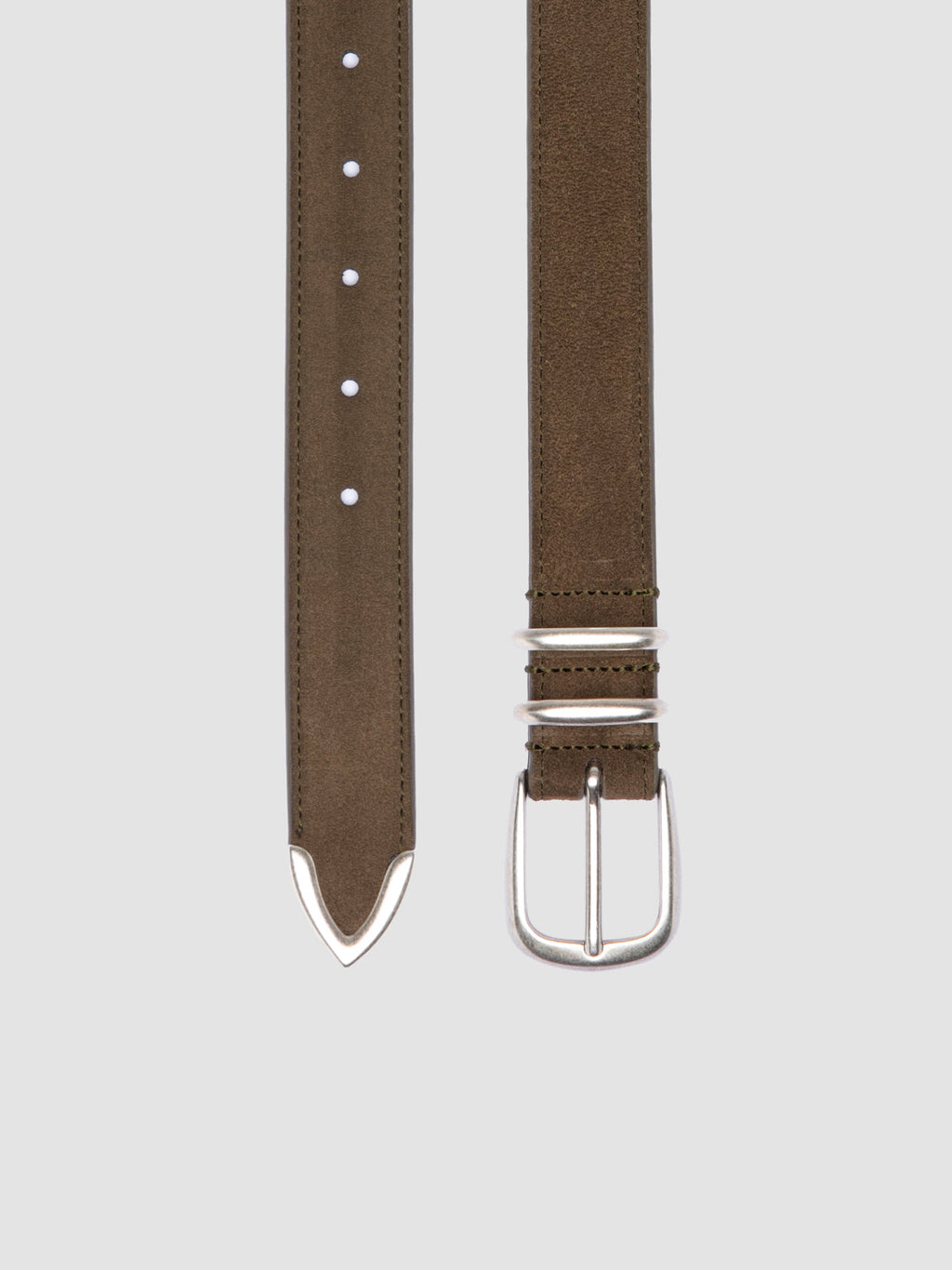 OC STRIP 074 - Taupe Suede Belt - image OCFSTRI74LIGC1F395050 - 2