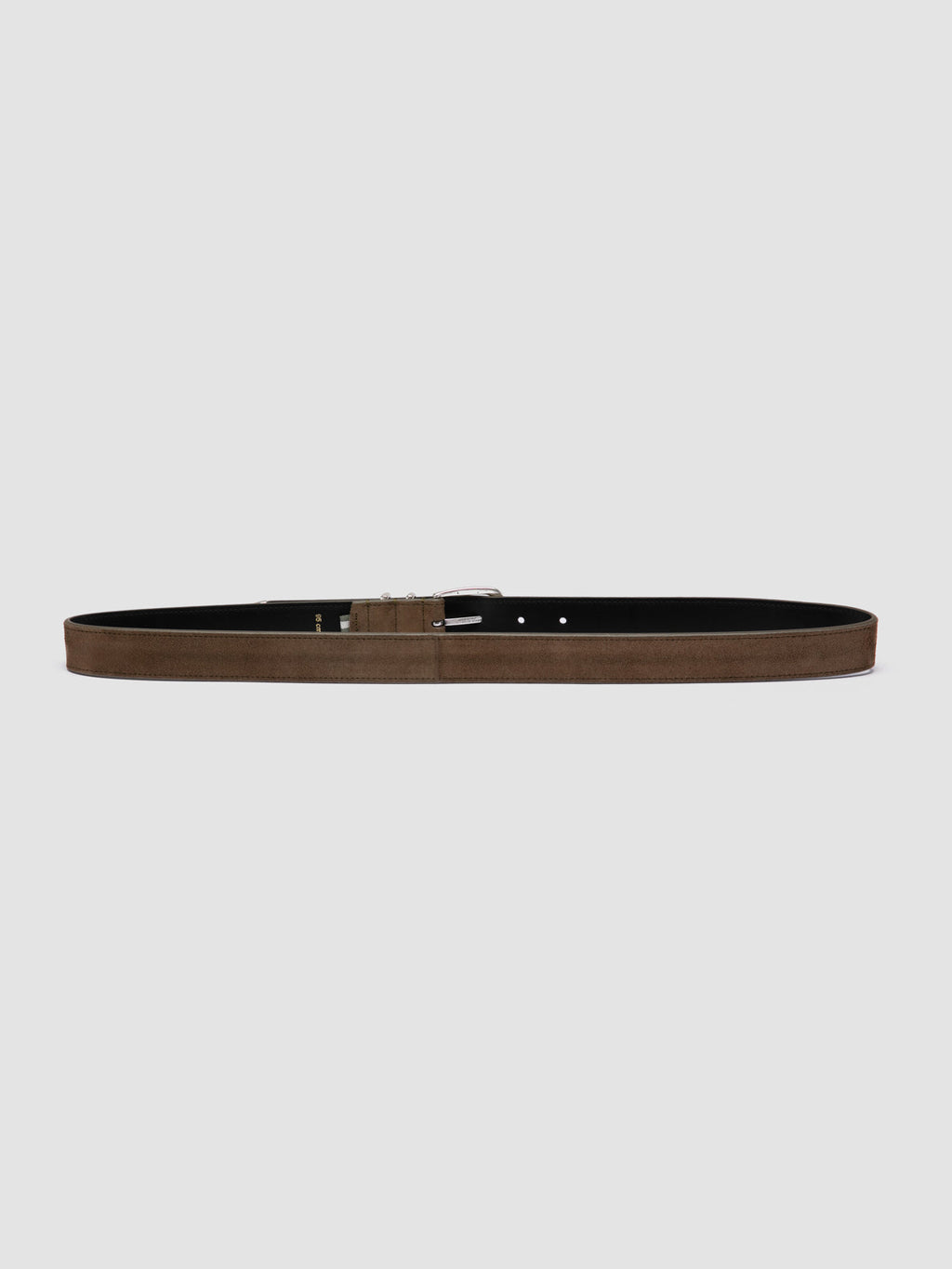 OC STRIP 074 - Taupe Suede Belt - image OCFSTRI74LIGC1F395050 - 3