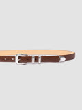 OC STRIP 091 - Brown Leather Belt - image OCFSTRI91BUNAPD788800 - 4