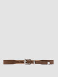 OC STRIP 092 - Brown Suede Belt - image OCFSTRI92LIGC1E236800 - 1