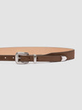 OC STRIP 092 - Brown Suede Belt - image OCFSTRI92LIGC1E236800 - 4