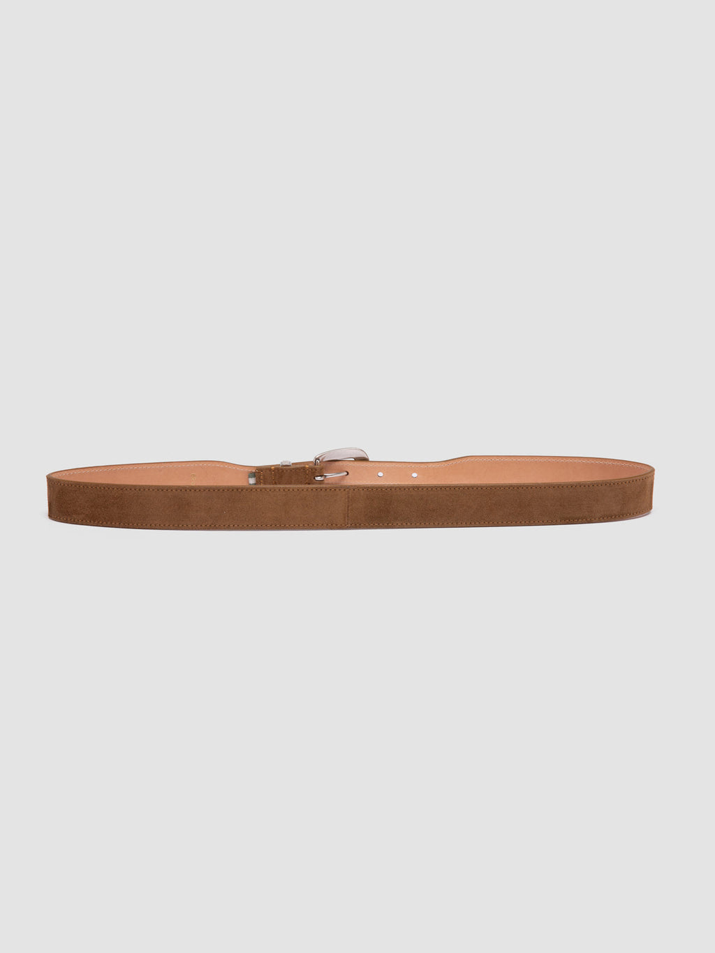 OC STRIP 092 - Brown Suede Belt - image OCFSTRI92LIGC1E280750 - 3