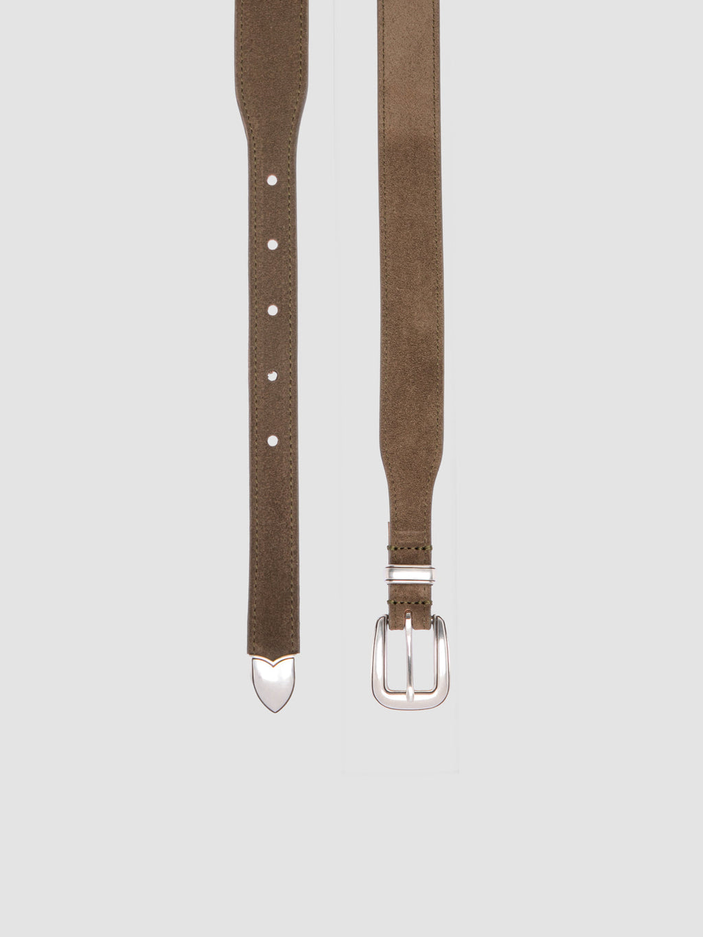OC STRIP 092 - Green Suede Belt - image OCFSTRI92LIGC1F395750 - 2