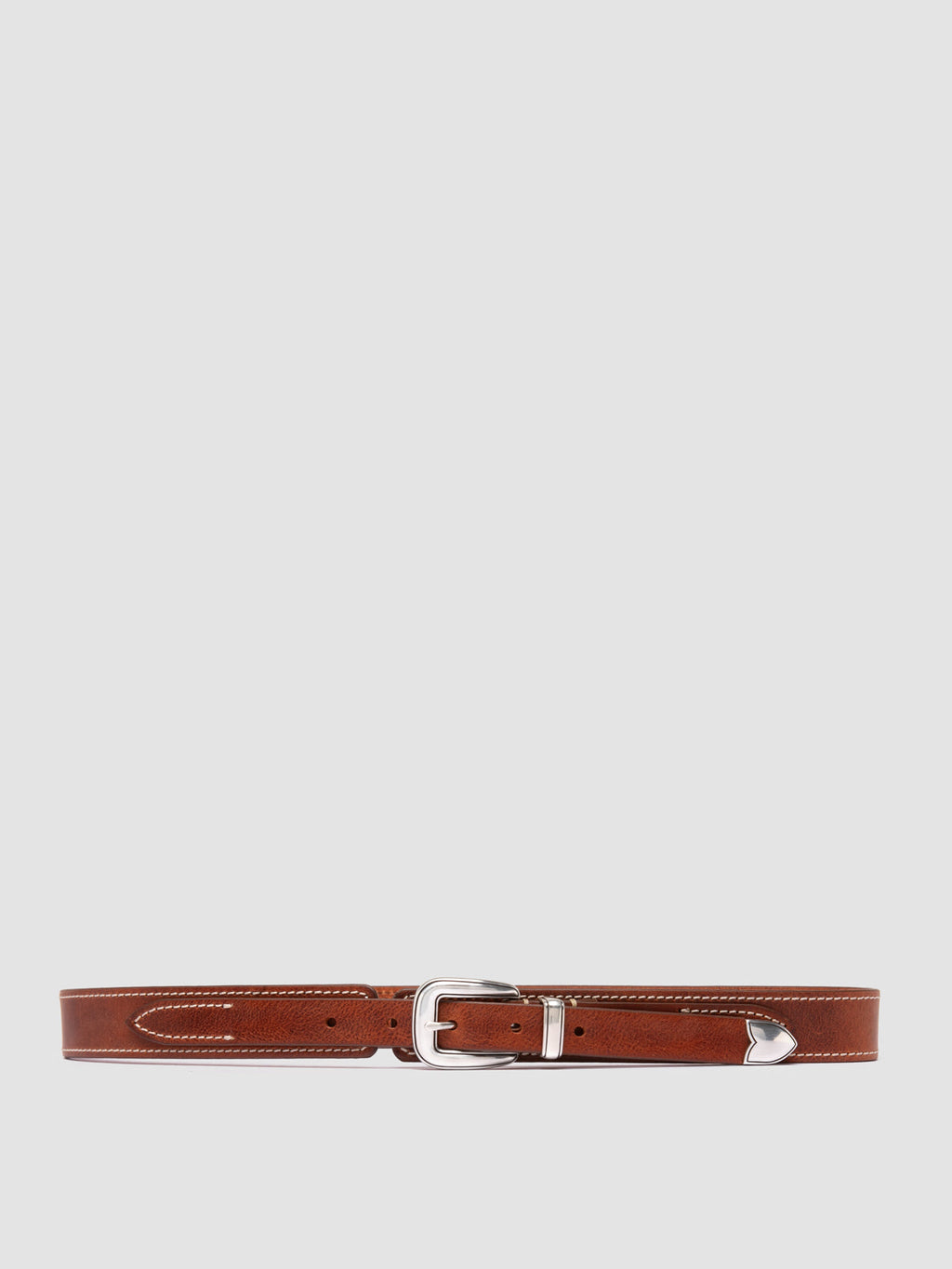 OC STRIP 097 - Brauner Ledergürtel - image OCFSTRI97CULV1D212750 - 1