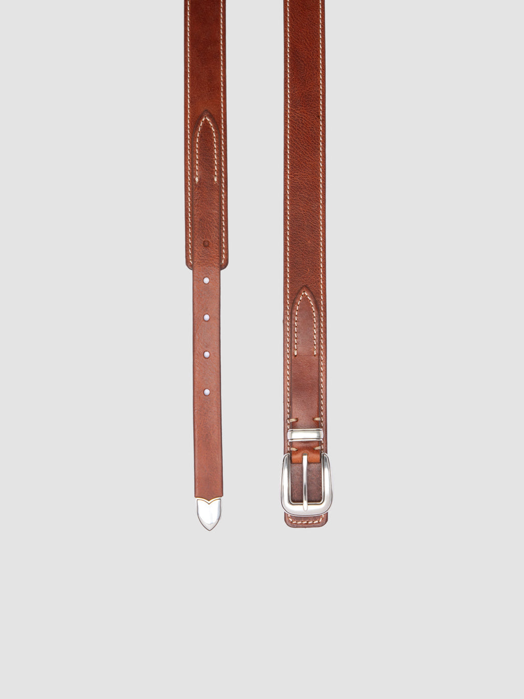 OC STRIP 097 - Brauner Ledergürtel - image OCFSTRI97CULV1D212750 - 2