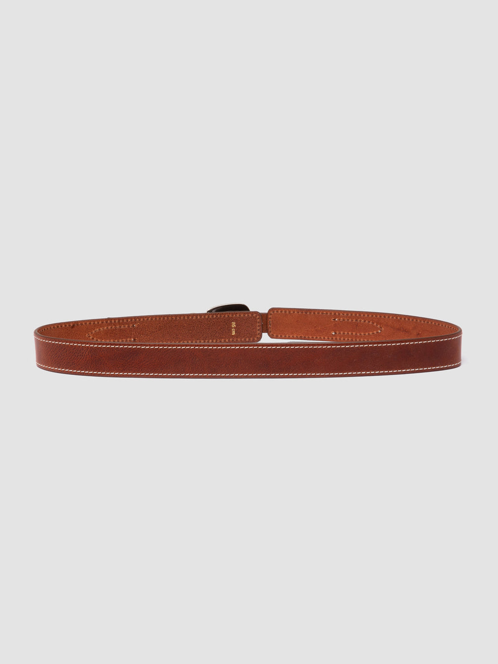 OC STRIP 097 - Brauner Ledergürtel - image OCFSTRI97CULV1D212750 - 3