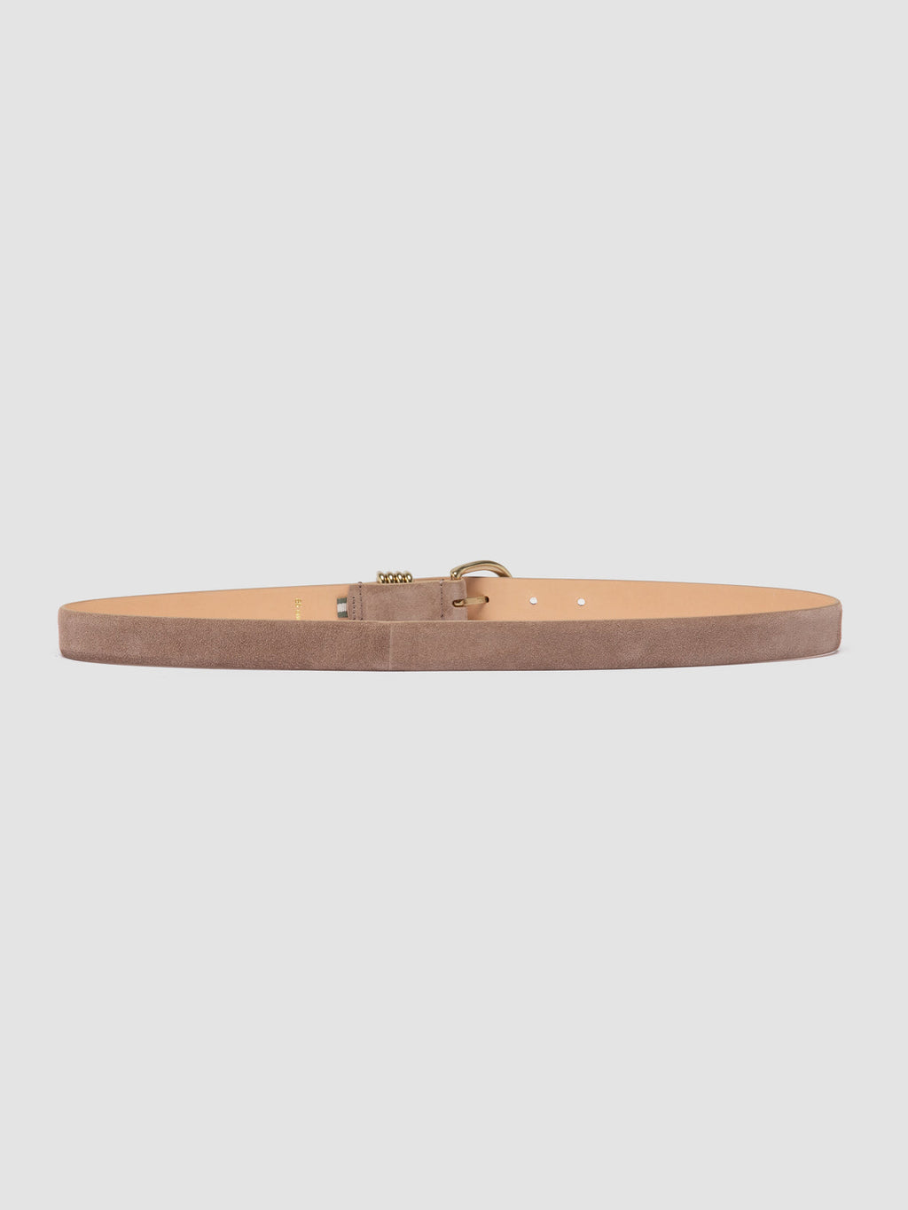 OC STRIP 098 - Taupe Suede Belt - image OCFSTRI98LIGC1E268700 - 3