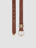 OC STRIP 098 - Brown Suede Belt - image OCFSTRI98LIGC1G235700 - 2