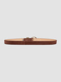 OC STRIP 098 - Brown Suede Belt - image OCFSTRI98LIGC1G235700 - 3