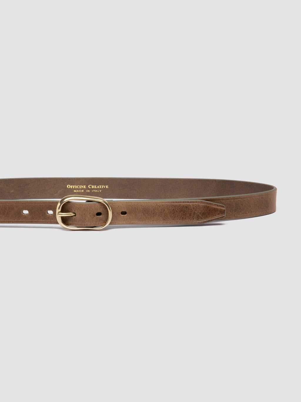 OC STRIP 099 - Black Leather Belt - image OCFSTRI99CULV1G333750 - 4