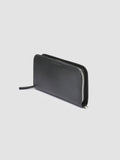 BERGE’ 01 - Black Zip Around Leather Wallet - image OCLBER001SPOI81000TU0 - 3