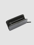 BERGE’ 01 - Black Zip Around Leather Wallet - image OCLBER001SPOI81000TU0 - 5