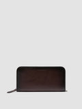 BERGE’ 01 - Brown Zip Around Leather Wallet - image OCLBER001SPOI82101TU0 - 1