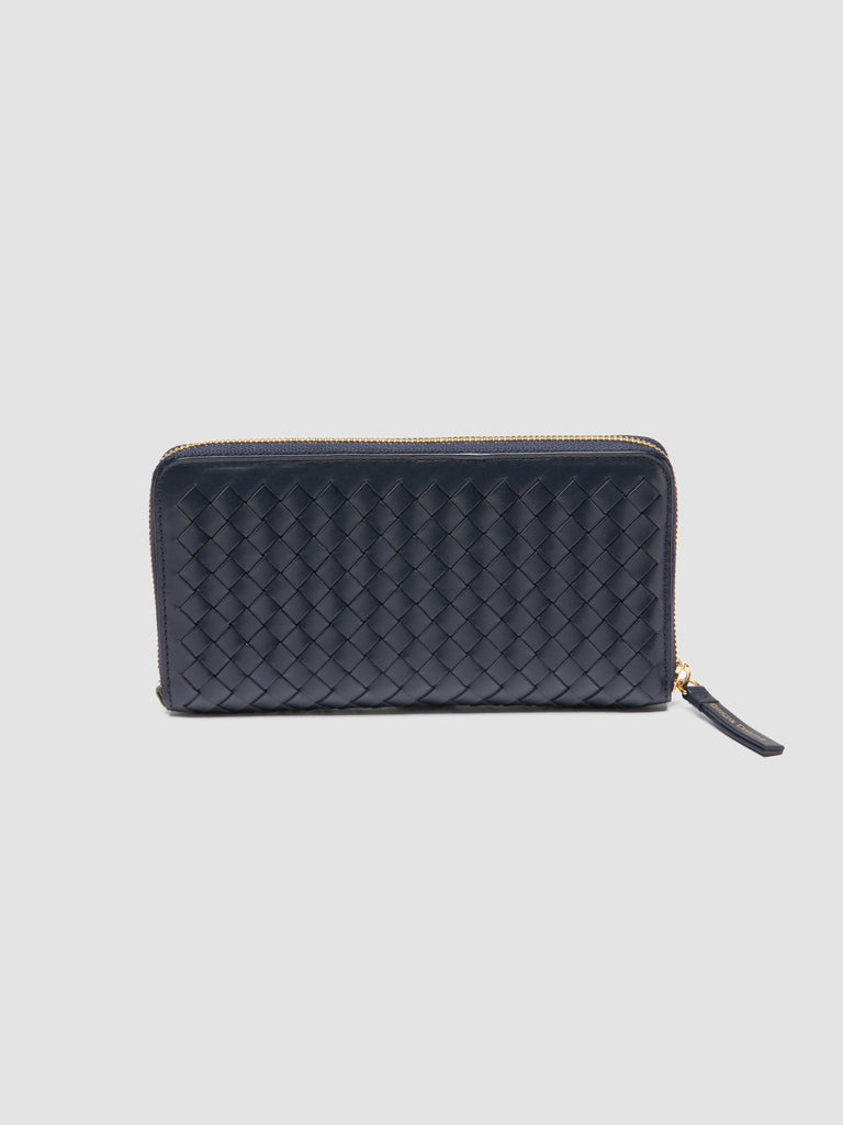 JULIET 201 - Blue Leather Wallet Officine Creative - 2