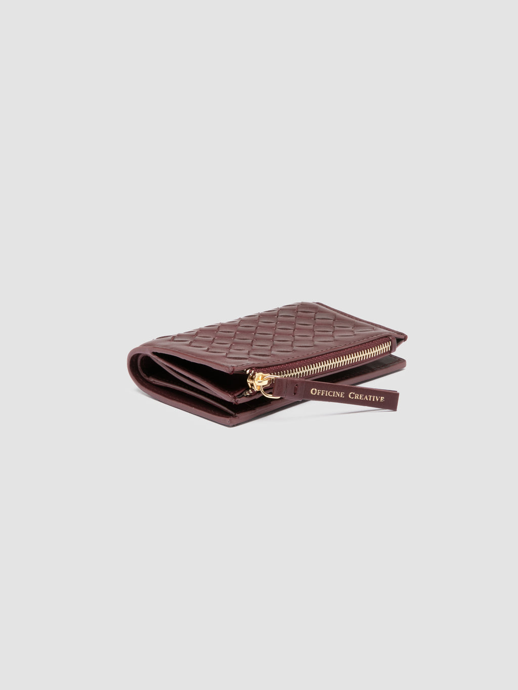 JULIET 204 - Burgundy Leather Wallet Officine Creative - 3