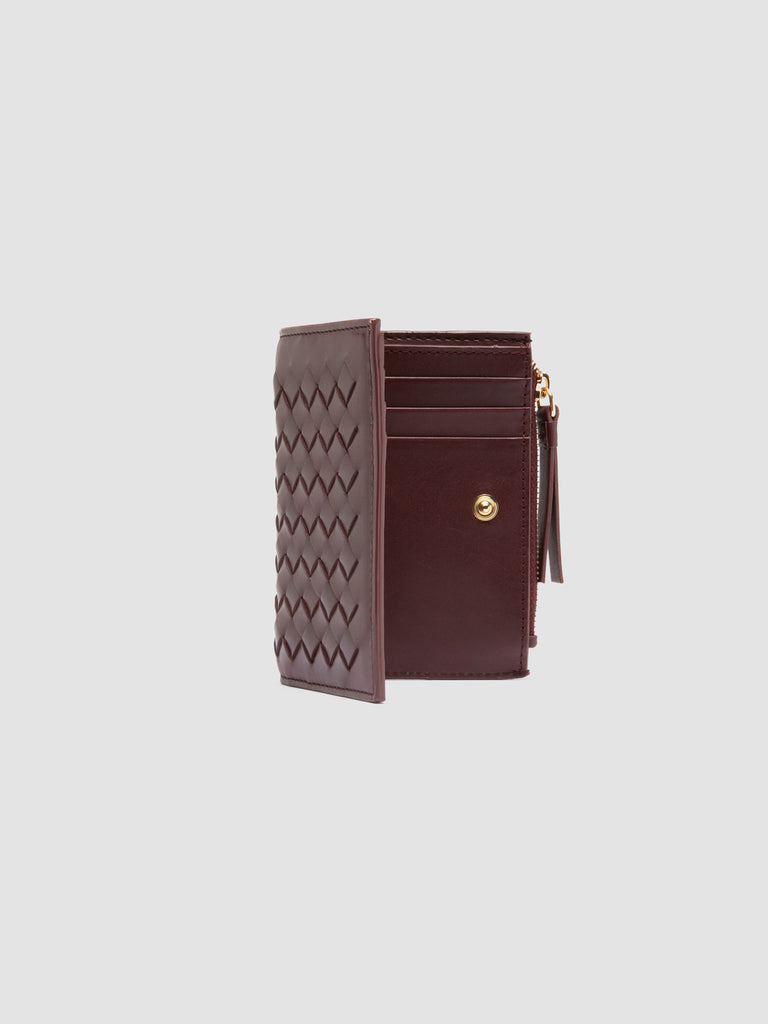 JULIET 204 - Burgundy Leather Wallet Officine Creative - 5