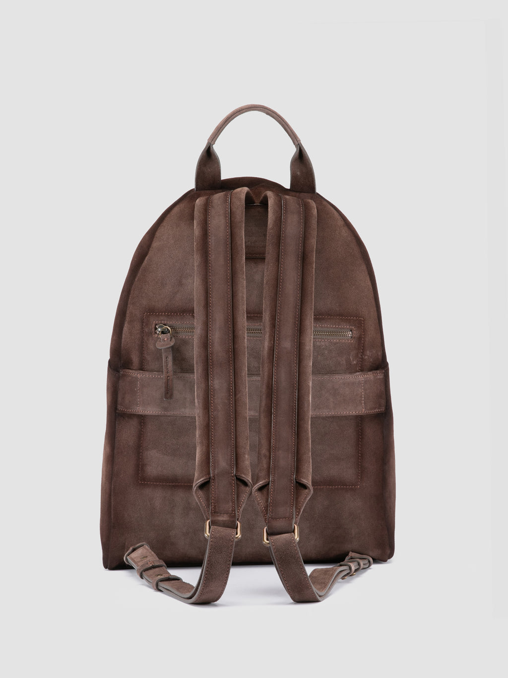 OC PACK 001 - Taupe Suede Backpack