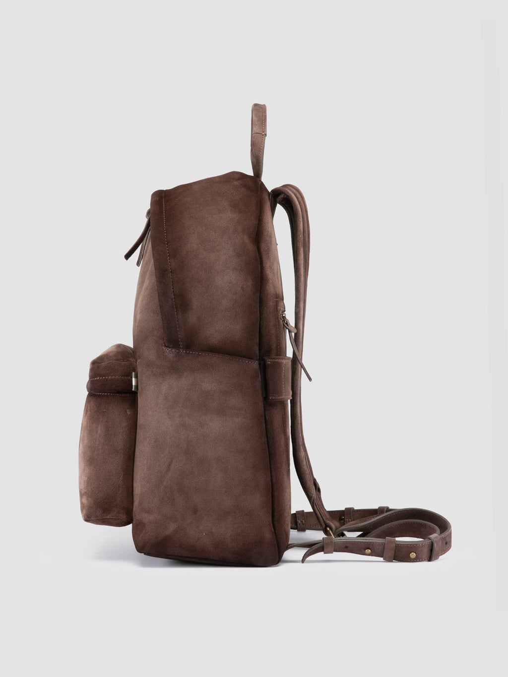 OC PACK 001 - Taupe Suede Backpack