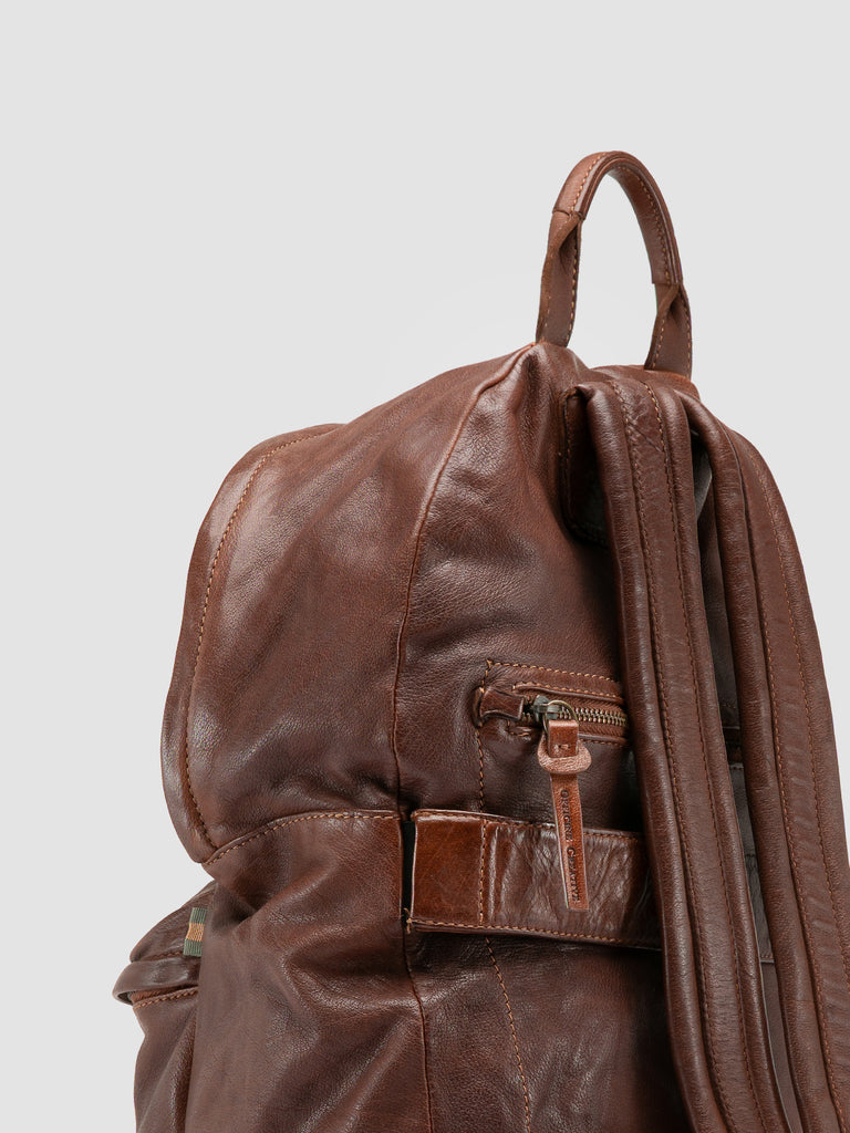 OC PACK 004 - Brown Leather Backpack Officine Creative - 6