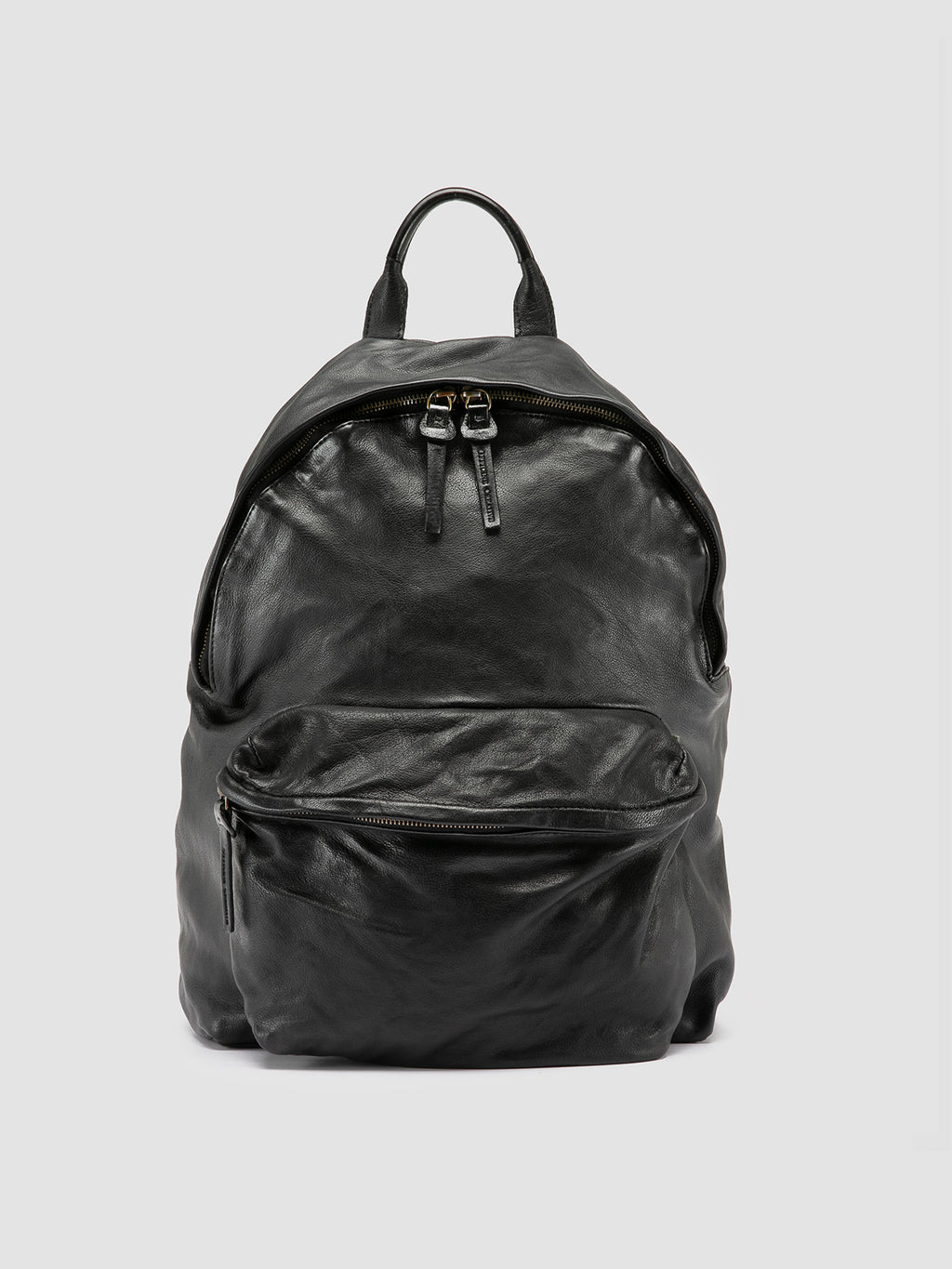 OC PACK 004 - Black Leather Backpack Officine Creative - 1