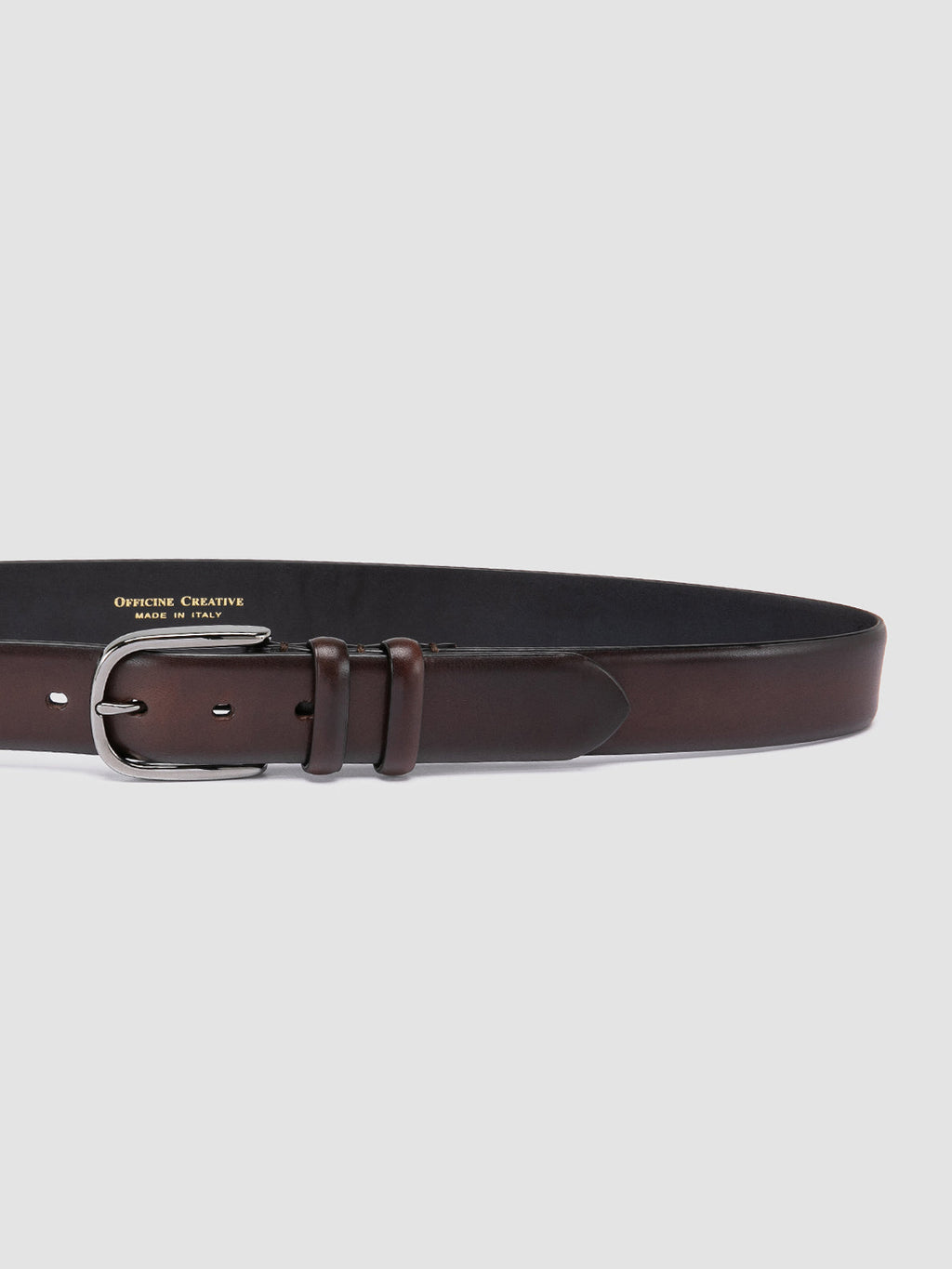 OC STRIP 079 - Brown Leather Belt Officine Creative - 4