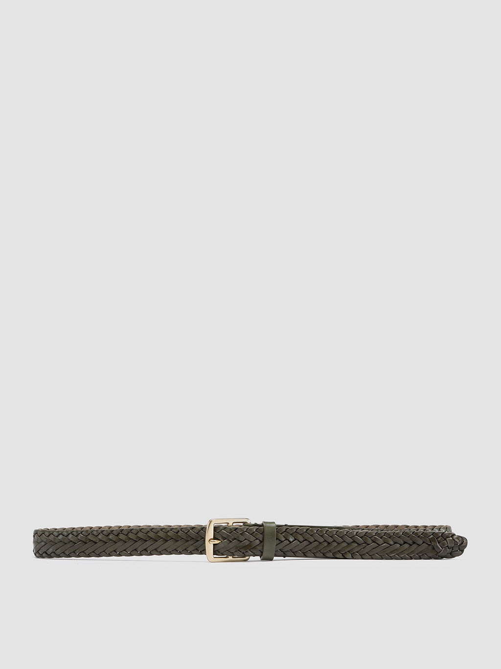 OC STRIP 054 - Green Leather Belt Officine Creative - 1