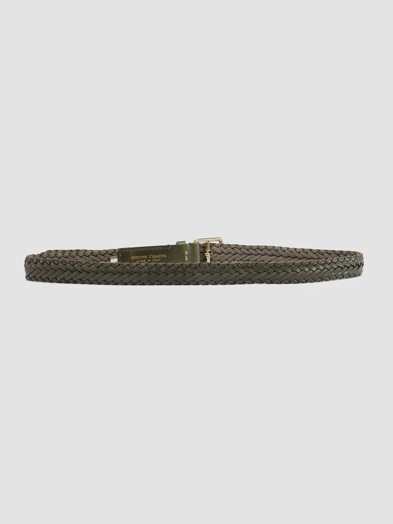 OC STRIP 054 - Green Leather Belt Officine Creative - 3