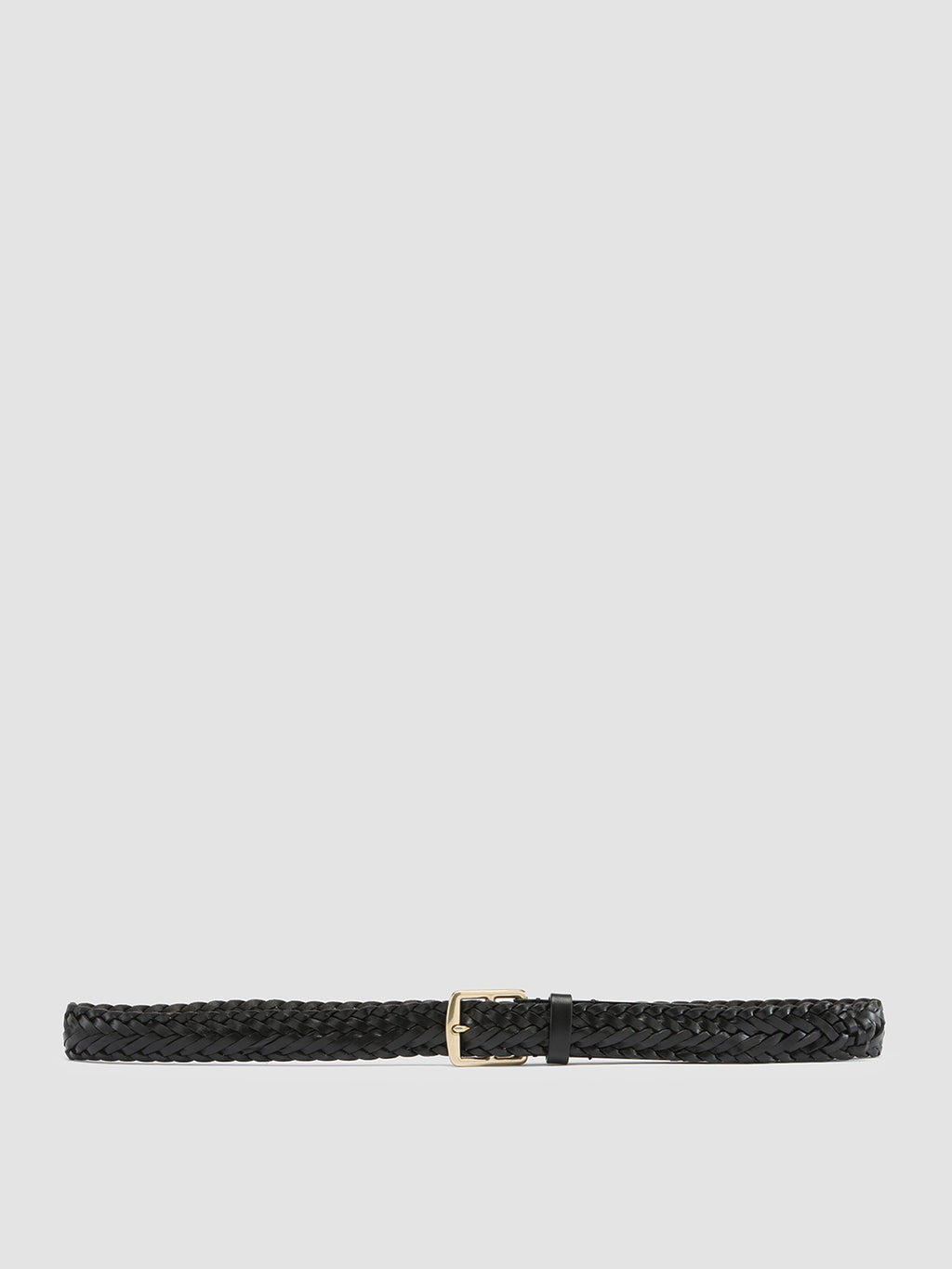 OC STRIP 054 - Black Leather Belt Officine Creative - 1