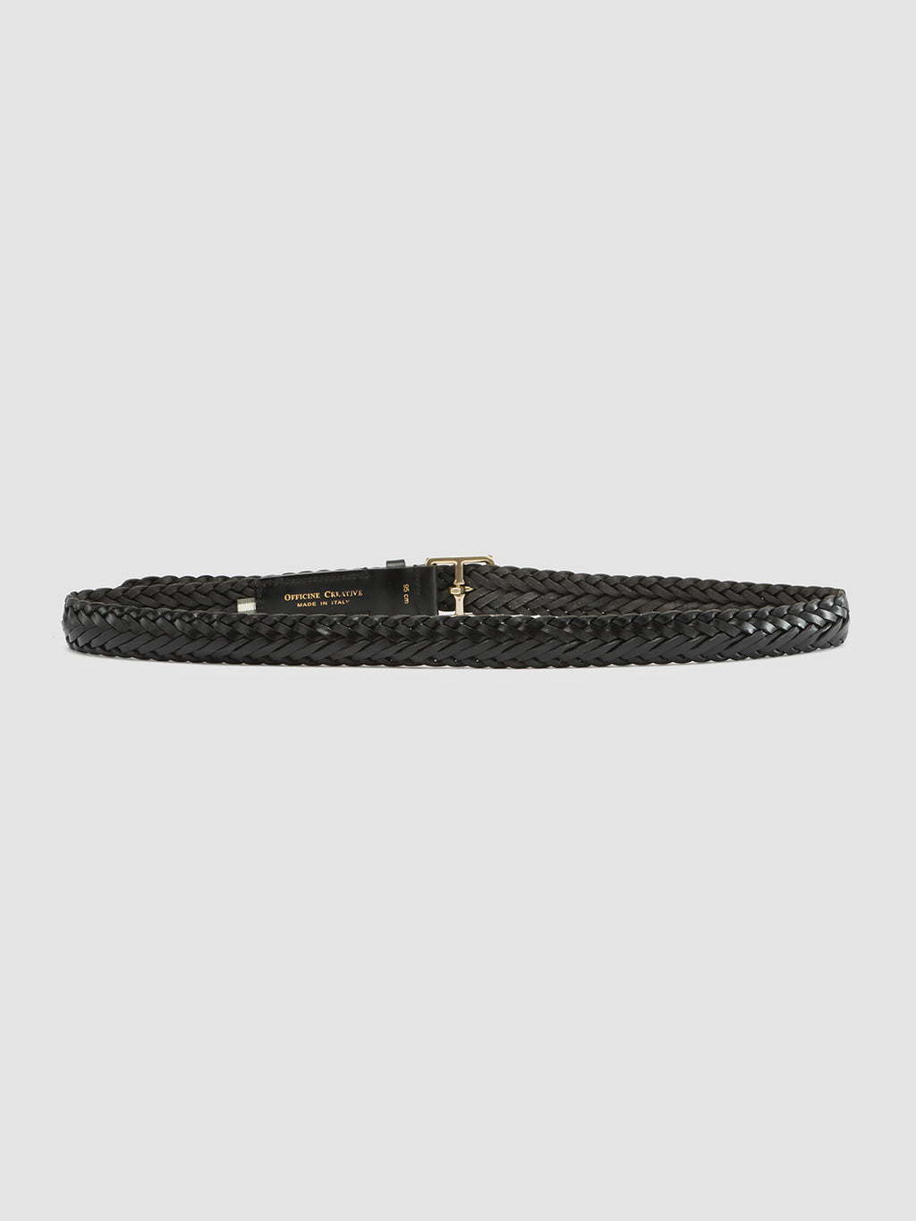 OC STRIP 054 - Black Leather Belt Officine Creative - 3