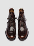 ADMIRAL 014 - Brown Leather Lace Up Boots