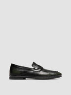 AIRTO DD 001 - Black Leather Penny Loafers