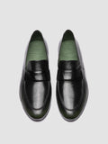 AIRTO DD 001 - Black Leather Penny Loafers